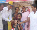 Udupi: Second Round of Pulse Polio administered at Padubelle